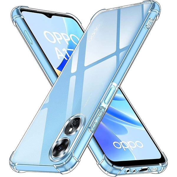 For OPPO A18 4G Shockproof TPU Gel Rubber Soft Case Cover