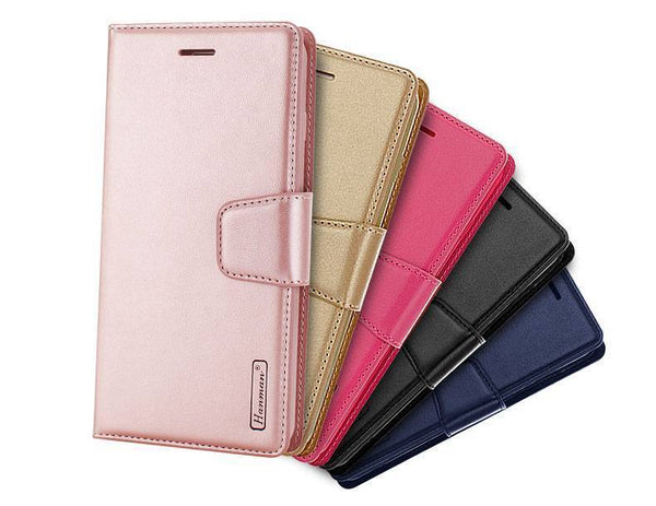 For Samsung Galaxy A15 Hanman Leather Wallet Flip Case