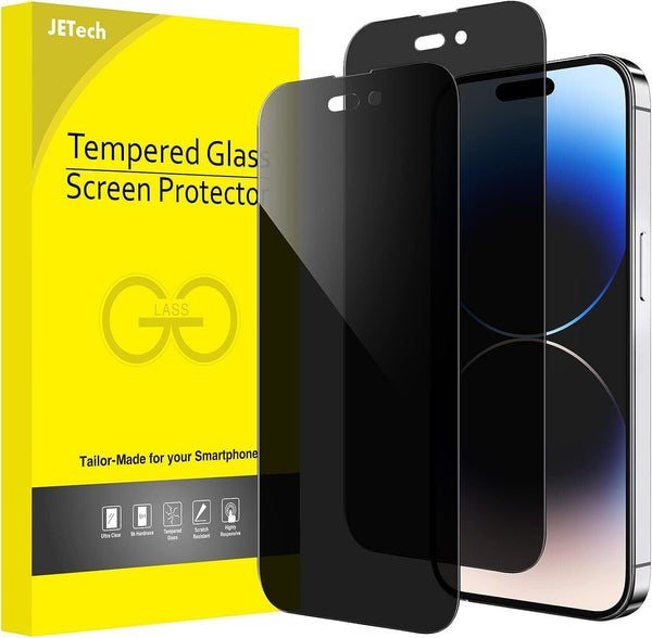 Anti-spy Privacy Tempered Glass Screen Protector For iPhone 15 Pro