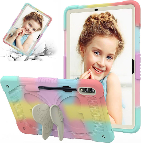 For Samsung Galaxy Tab S9 / S9+ Plus 5G Butterfly Shockproof Survivor Case Cover