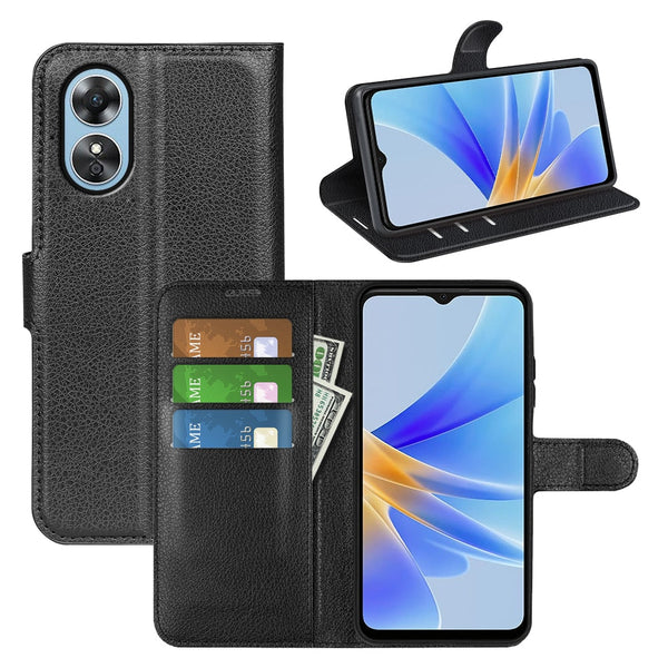 For Oppo A79 5G  Premium Leather Wallet Flip Case