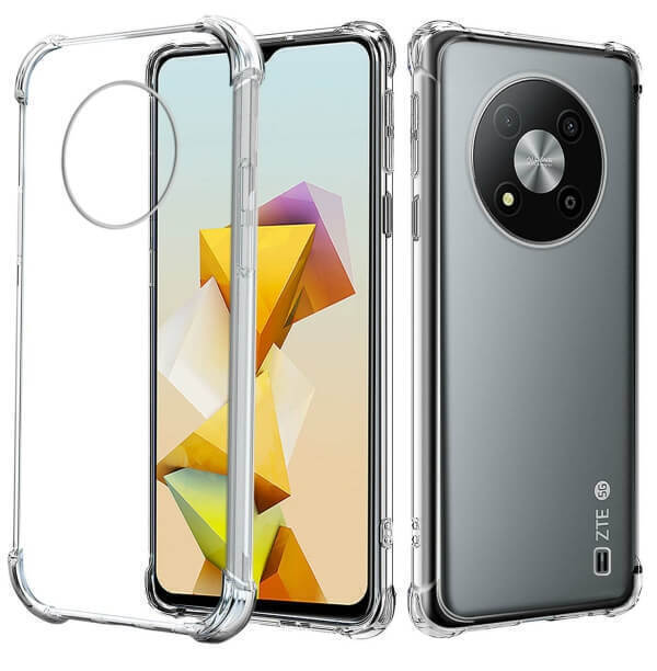 For New Optus X Pro 5G Clear Shockproof [Slim] Scratch Resistant Gel Rubber Case