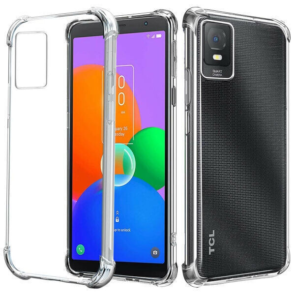 For Telstra T-Inspire Clear Shockproof [Slim] Scratch Resistant Gel Rubber Case