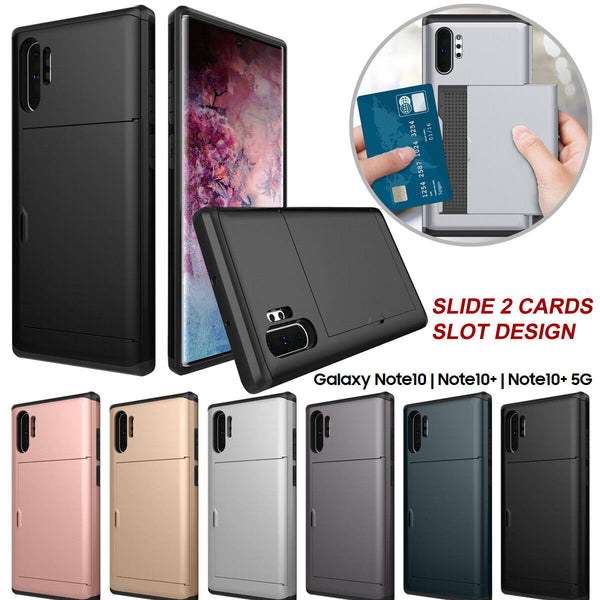 For Samsung Galaxy Note 10 10+ Plus 5G Double Card Space Armor Strong Case Cover