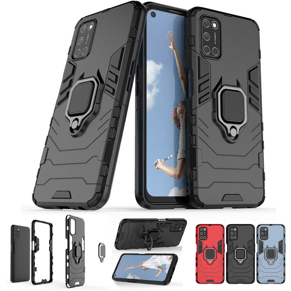 Rotating Ring Holder Kickstand Case For Oppo A77 5G