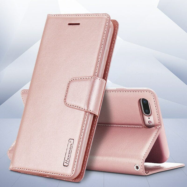 For Oppo Reno8 Lite 5G Hanman Leather Wallet Flip Phone Case Cover