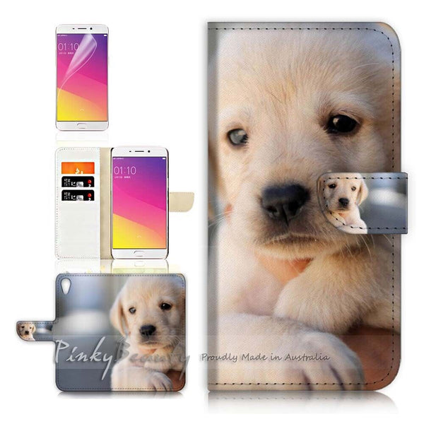 Doggy TPU Phone Wallet Case Cover For New Optus X Power 2 - 21086