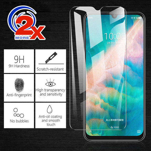 2x 9H Tempered Glass Screen Protector For Optus X Start 2 3