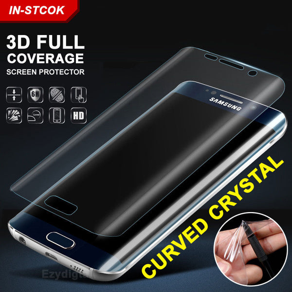 FULL Coverage Curved Clear Screen Protector For Samsung Galaxy Note9 S9 S10+ S10