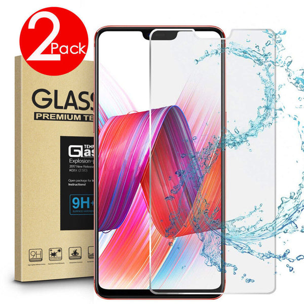 2 PACK Premium 9H Tempered Glass Screen Protector For Oppo R15 & R15 Pro