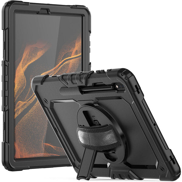 For Samsung Galaxy Tab S8/S8+/S8 Ultra Heavy Duty Shockproof Survivor Case Cover