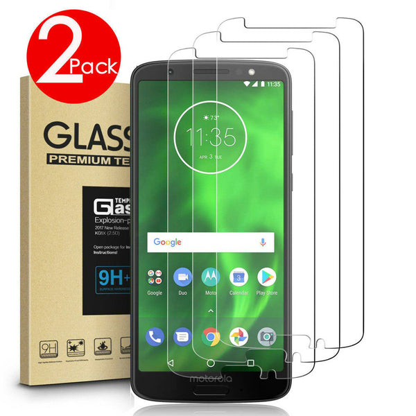 2 PACK 9H Tempered Glass Screen Protector For MOTO E32 G51 G50 G82 G31 E7 Power