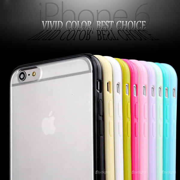 Shockproof Hybrid Satin Case Cover For Apple iPhone 6 Plus & iPhone 6S Plus