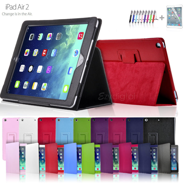 New Smart Flip Leather Case Cover for New iPad Air 2 2nd Gen 6