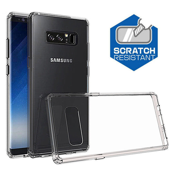 Galaxy Note 8 - SlimGrip Shockproof Hybrid Protective Case TPU Trim Bumper Cover