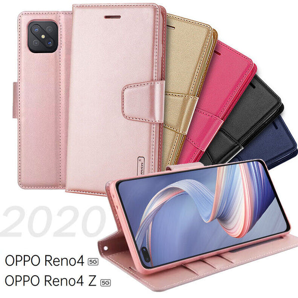 For Oppo Reno4 5G / Reno4 Z 5G Luxury Hanman Leather Wallet Flip Case Cover OZ