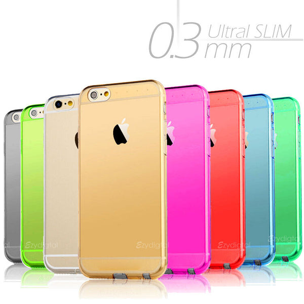 Ultra Slim 0.3mm Crystal Gel case cover -- iPhone 5S SE