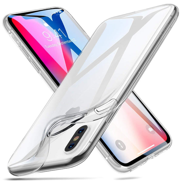 For Apple iPhone X XS MAX - Liquid Crystal High Gloss Frosted TPU Gel Case Cover