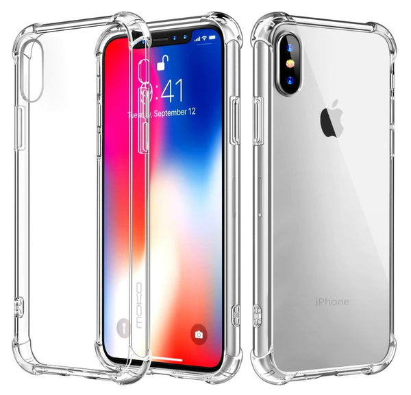 Shock proof Flexible TPU Gel Rubber Soft Skin Case For Apple iPhone X XS MAX XR