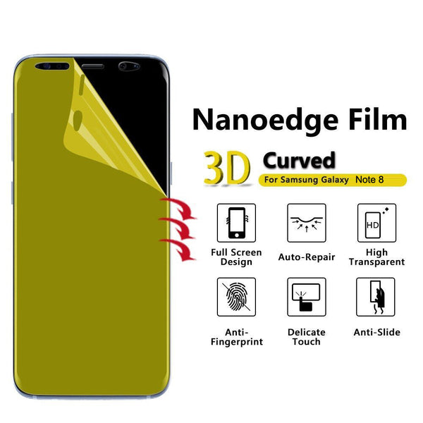 FULL MAXCASE NanoEdge TPU Anti-Shock Screen Protector For Samsung Galaxy Note 8