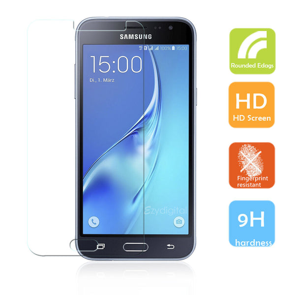 Tempered Glass Film Screen Protector for Samsung Galaxy J3 2016