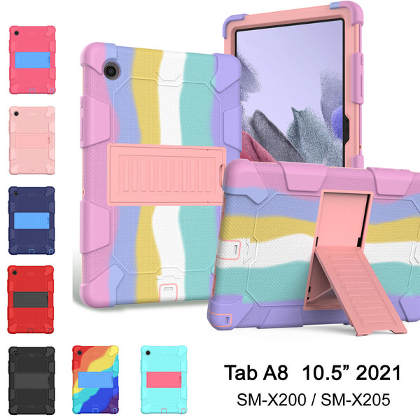 Samsung Galaxy Tab A8 10.5" 2021 X200 Heavy Duty Shockproof Survivor Case Cover