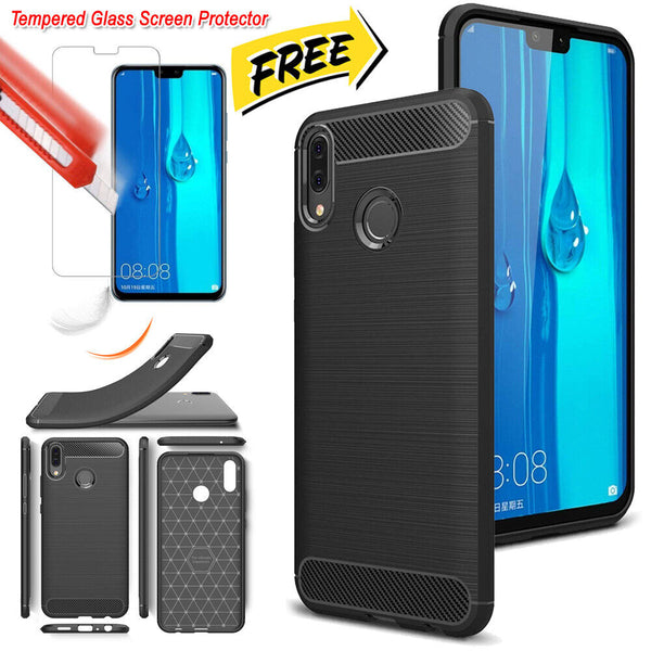 For HUAWEI Y9 Prime 2019 Shockproof Heavy Duty TPU Back Cover Anti Knock Case