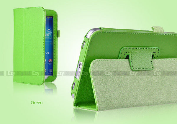 Green Flip Leather Case Cover For New Samsung Galaxy Tab A 9.7" T550