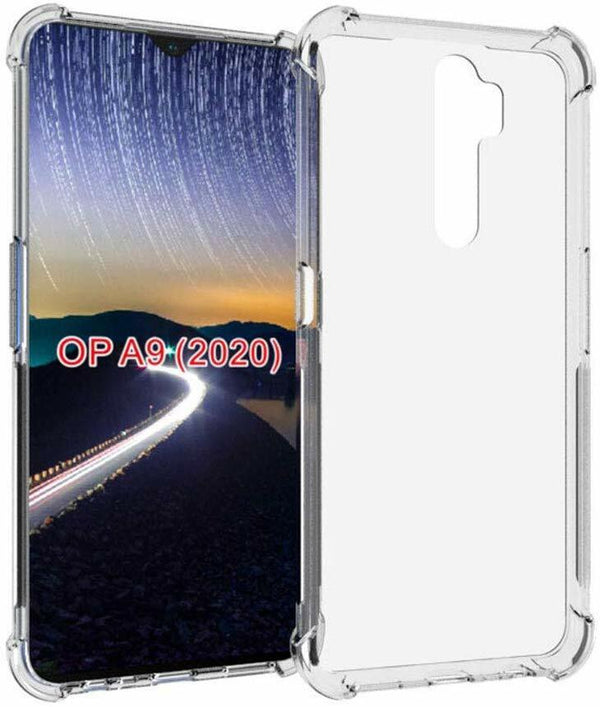 OPPO Reno 5G AX7 A9 & A5 2020 Shock proof Flexible TPU Gel Rubber Soft Silicone