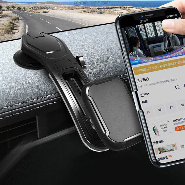 New Universal Dashboard Curved Magnetic Phone Car Mount Holder for Cell Phones