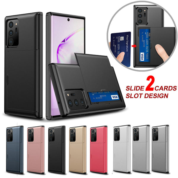 For Samsung Galaxy Note20 Ultra 5G Double Card Space Armor Strong Case Cover