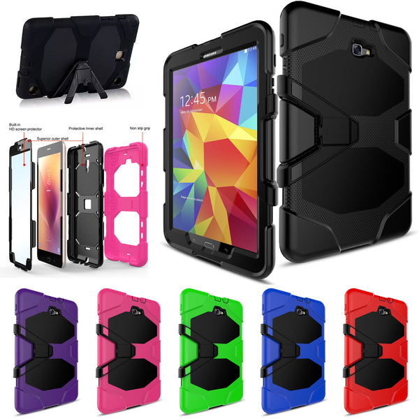 For Samsung Galaxy Tab A 8.0 T350 T355 Survior Shockproof Kickstand Case Cover