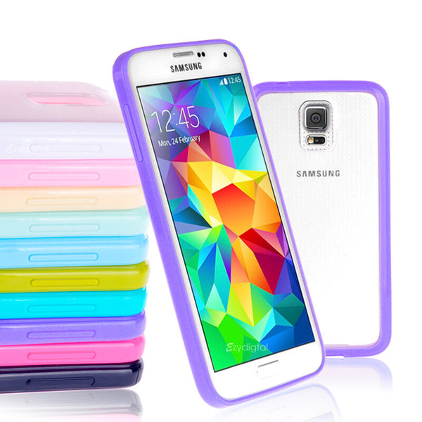 NEW TPU & PC Strong Satin Case Cover for Samsung Galaxy S5