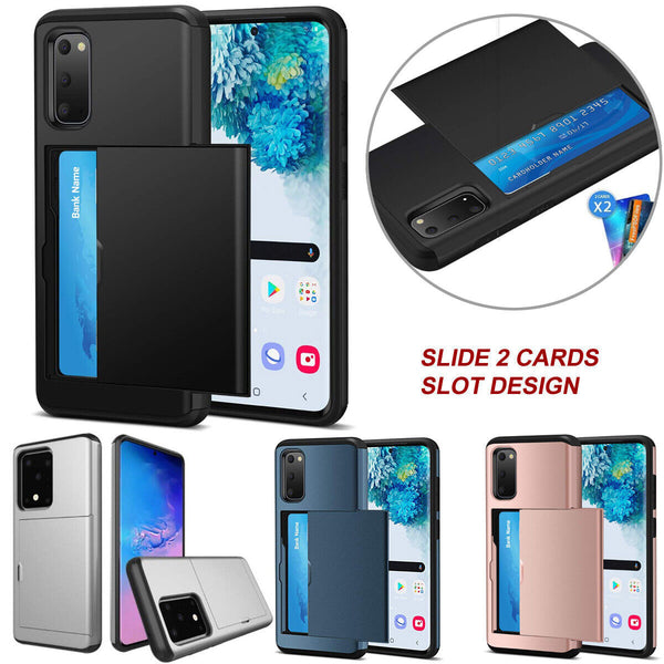 For Samsung Galaxy S20 Ultra S20+ 5G Double Card Space Armor Strong Case Cover