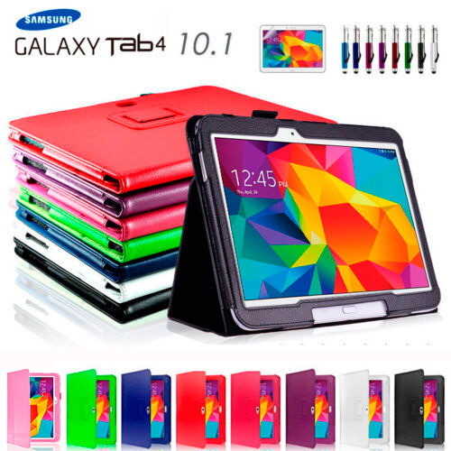 NEW Flip Case Cover for Samsung Galaxy Tab 4 10.1' T530 T535 T531