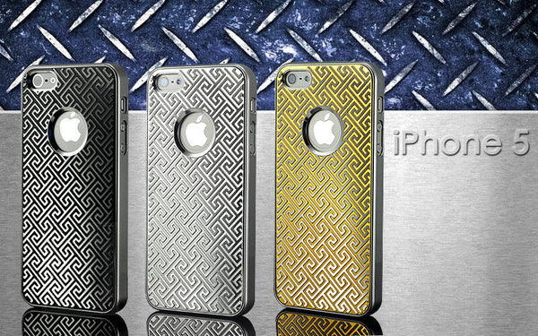 NEW Premium 3D Aluminium Metal Hybrid Case Cover For iPhone SE