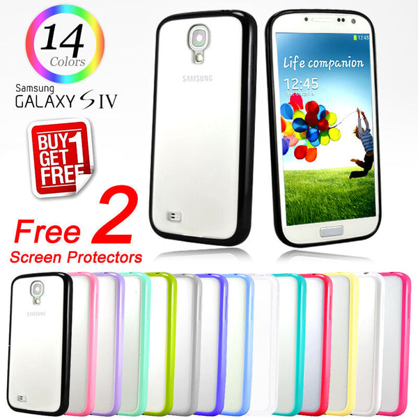 NEW Top Grade Hard MATTE PC & Soft GEL Cases Cover For Samsung Galaxy S4 S IV