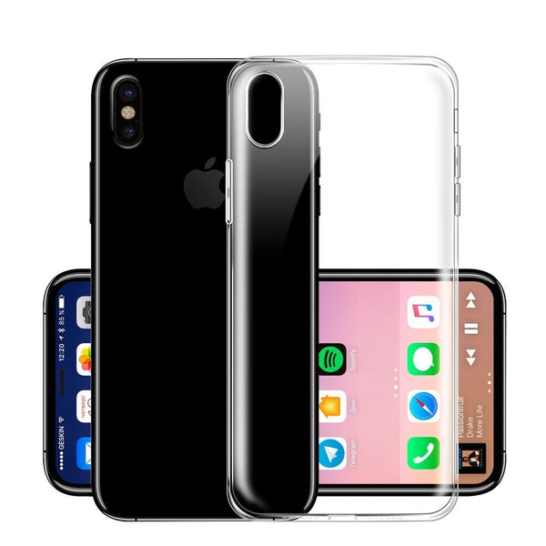 For Apple iPhone X -- New Liquid Crystal High Gloss Frosted TPU Gel Case Cover