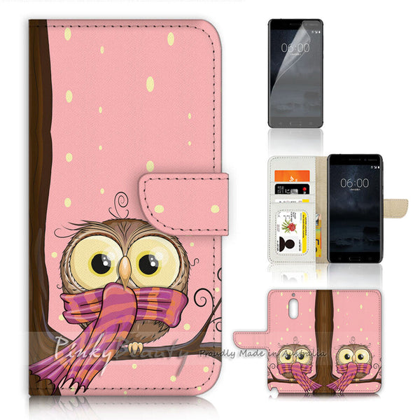 Owl Phone Wallet Case Cover For Nokia 2.2 /Nokia 3.2 / Nokia 4.2 - 21252