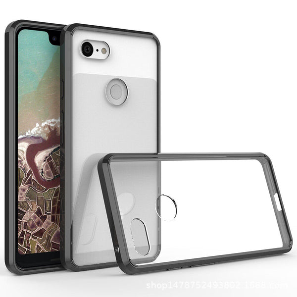 Shockproof Hybrid Protective Case TPU Trim Bumper Google Pixel 5 4A 5G 3A 4 3 XL